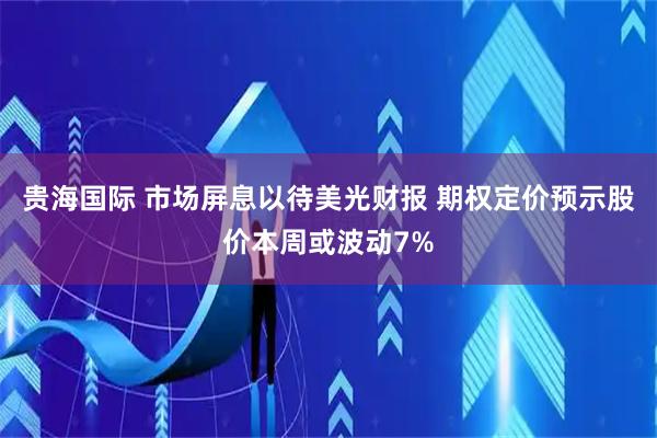 贵海国际 市场屏息以待美光财报 期权定价预示股价本周或波动7%