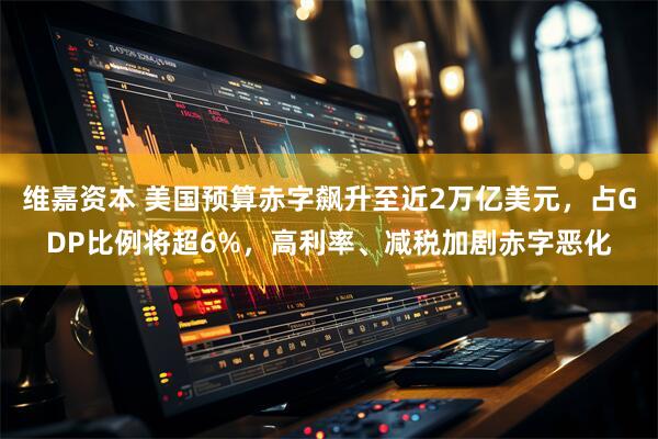 维嘉资本 美国预算赤字飙升至近2万亿美元，占GDP比例将超6%，高利率、减税加剧赤字恶化